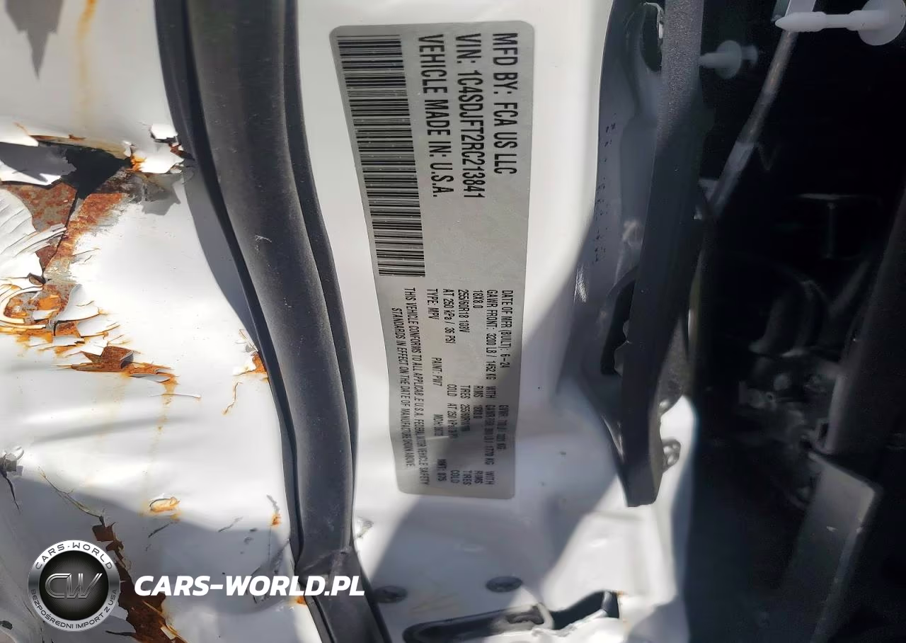 2024 Dodge Durango VIN:1C4SDJFT2RC213841 - 14