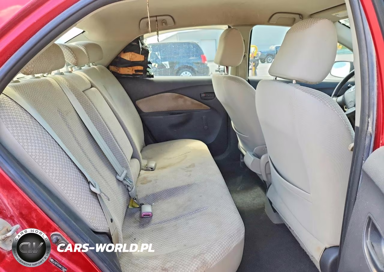 2008 Toyota Yaris Base VIN:JTDBT923481225698 - 10