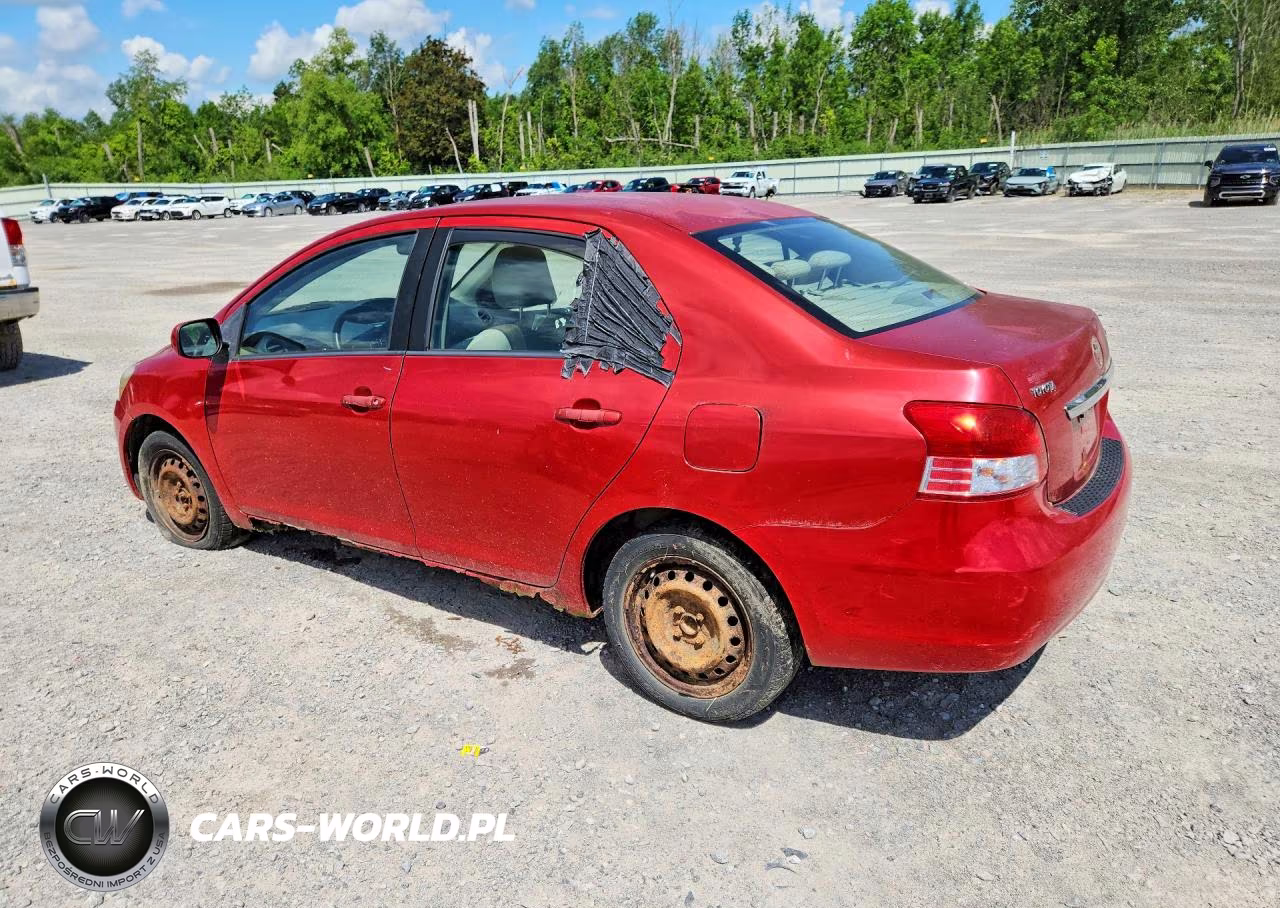 2008 Toyota Yaris Base VIN:JTDBT923481225698 - 2