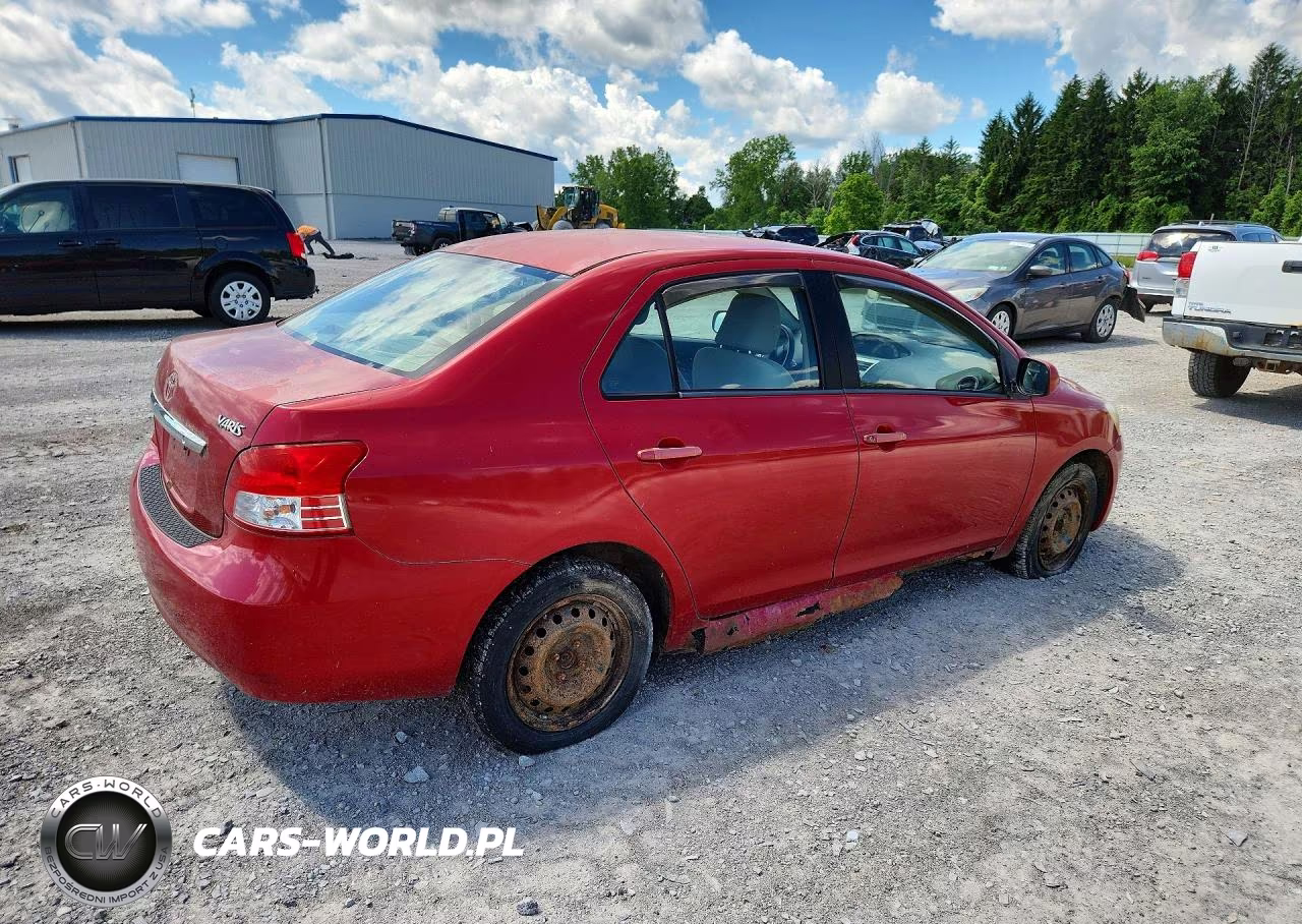 2008 Toyota Yaris Base VIN:JTDBT923481225698 - 3