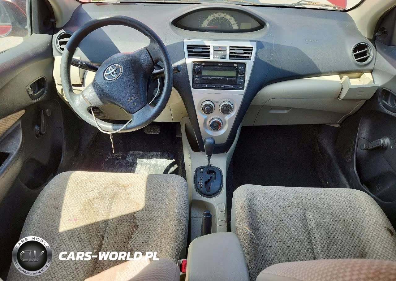 2008 Toyota Yaris Base VIN:JTDBT923481225698 - 8