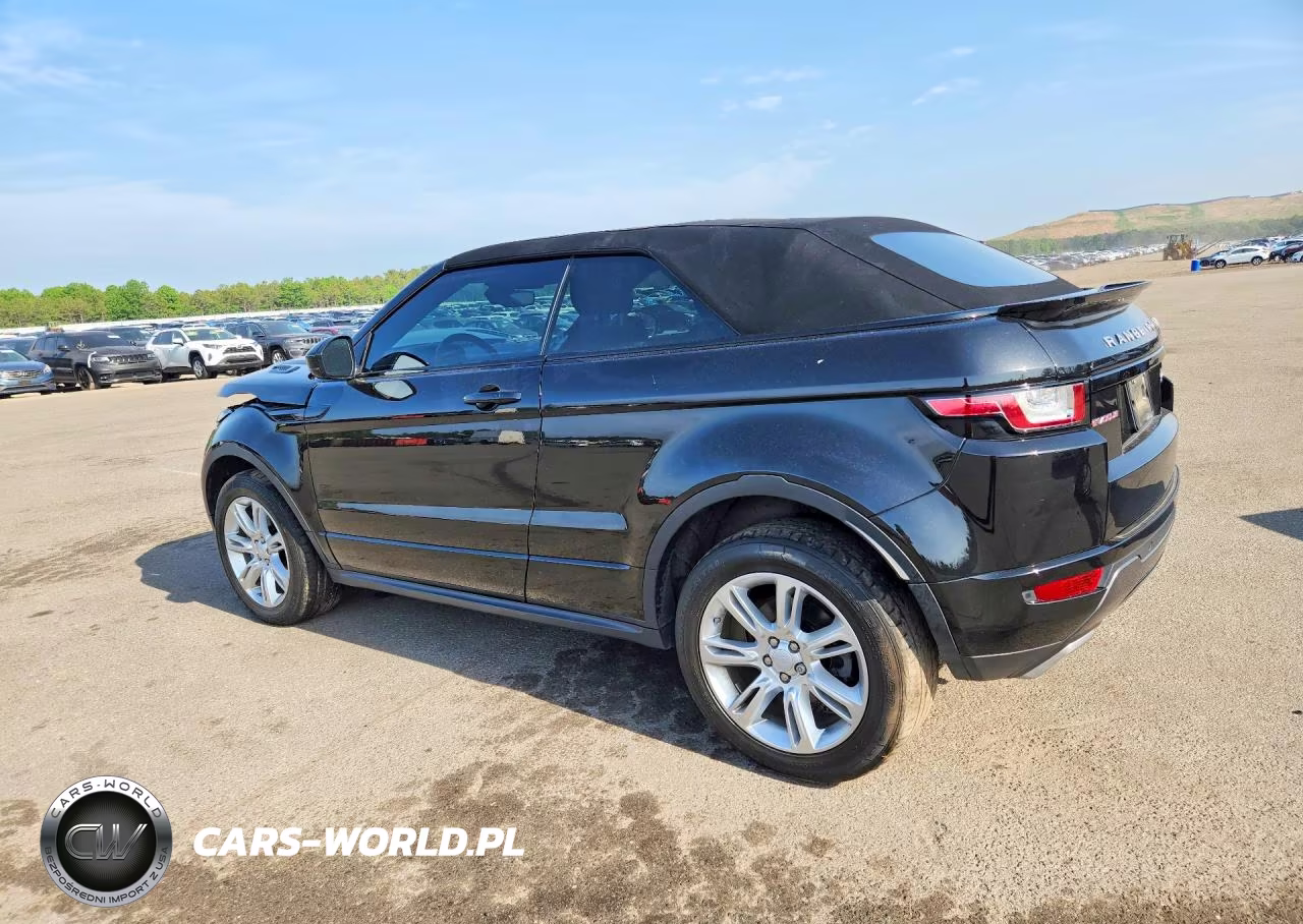 2018 Land Rover Range Rover Evoque Hse Dynamic VIN:SALVD5RX9JH299958 - 2