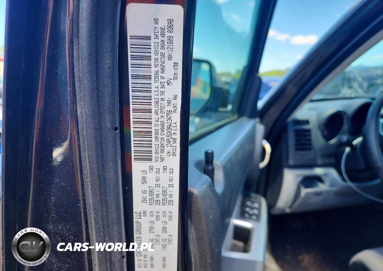 2010 Dodge Nitro Sxt VIN:1D4PU5GK9AW134756 - 13