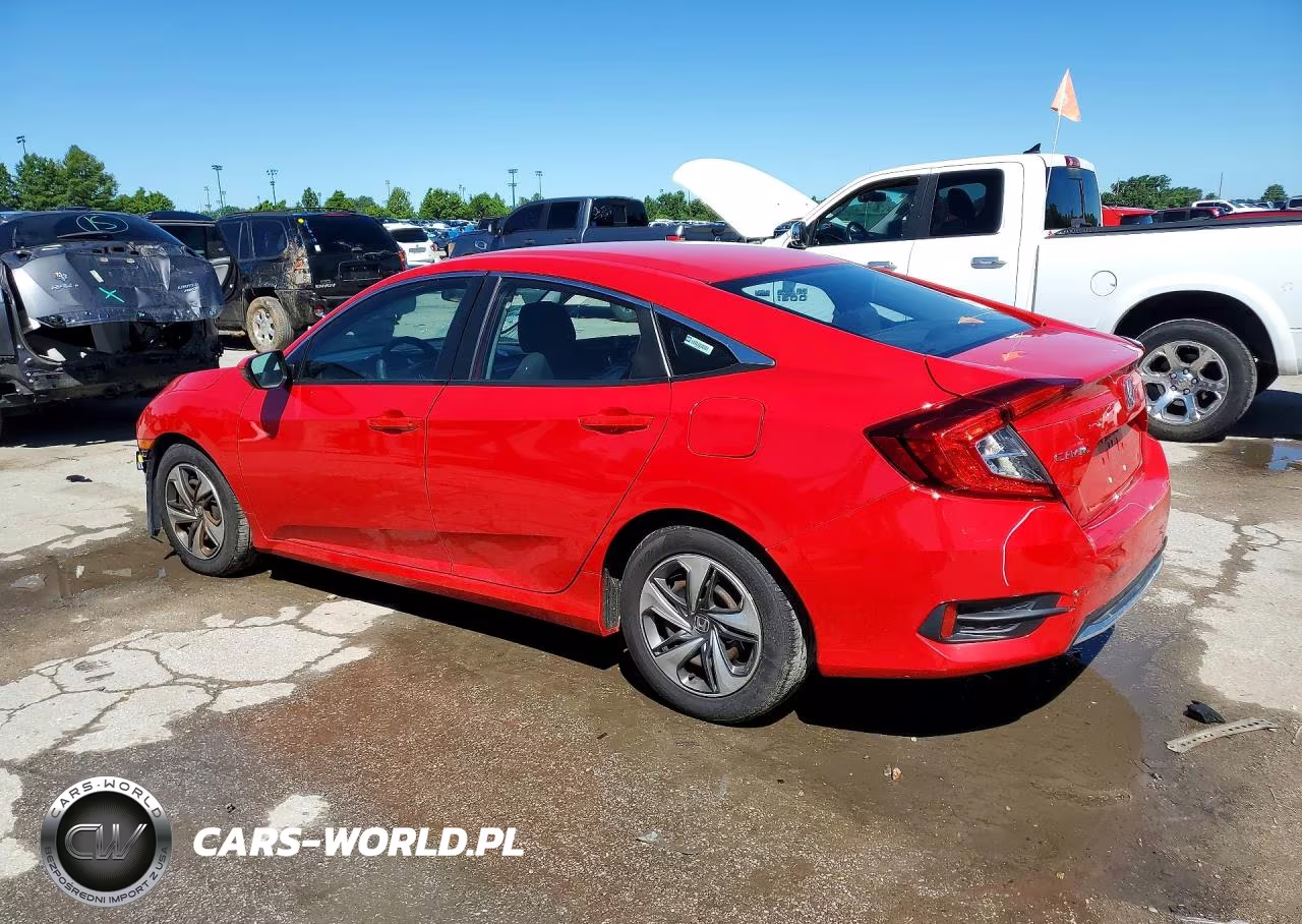 2019 Honda Civic Lx VIN:2HGFC2F65KH523748 - 2
