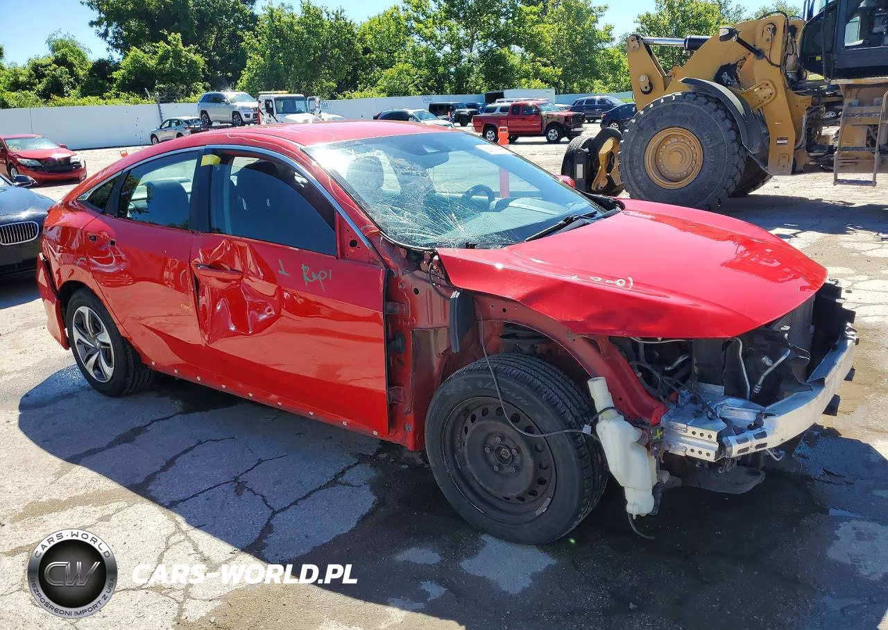 2019 Honda Civic Lx VIN:2HGFC2F65KH523748 - 4