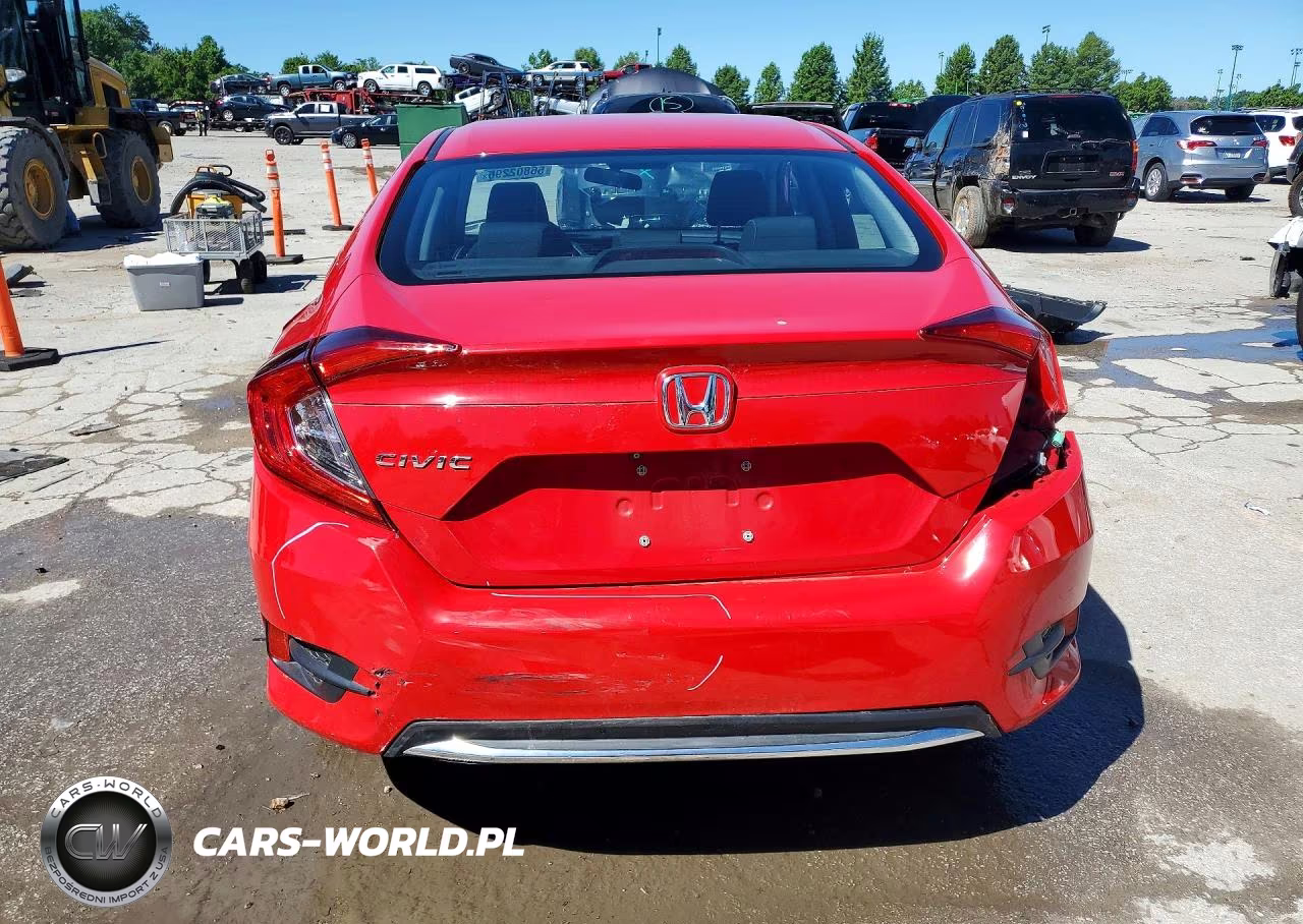 2019 Honda Civic Lx VIN:2HGFC2F65KH523748 - 6