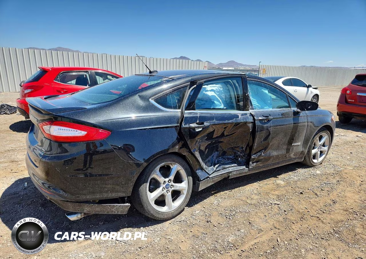 2013 Ford Fusion Se Hybrid VIN:3FA6P0LU7DR315541 - 3