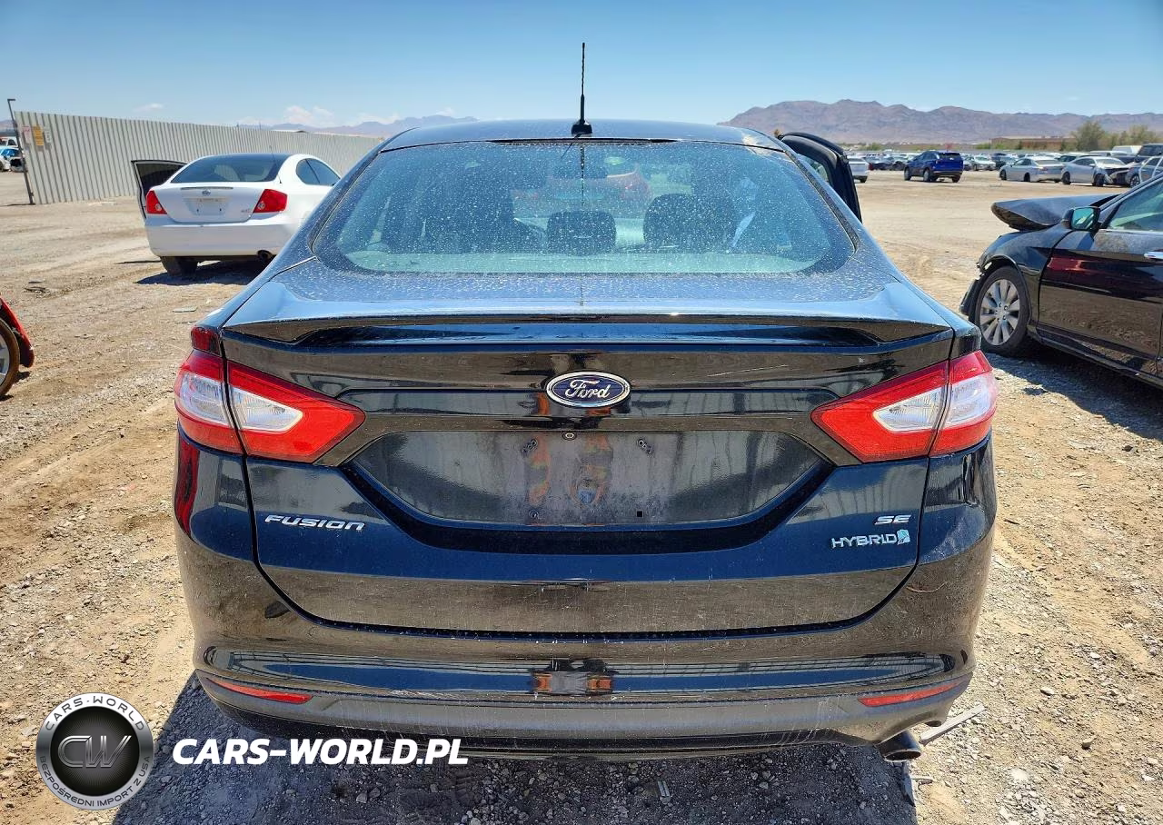 2013 Ford Fusion Se Hybrid VIN:3FA6P0LU7DR315541 - 6