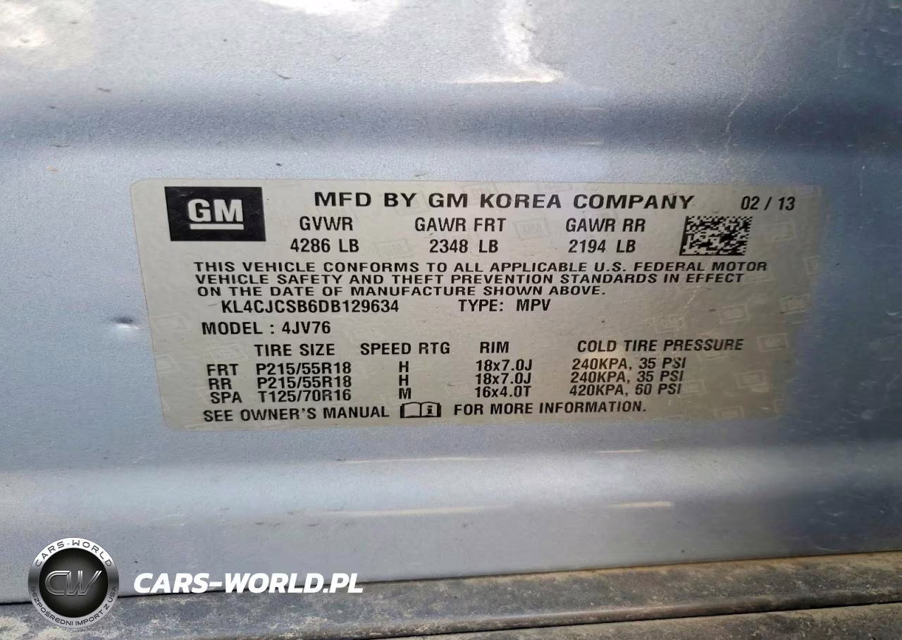 2013 Buick Encore VIN:KL4CJCSB6DB129634 - 12