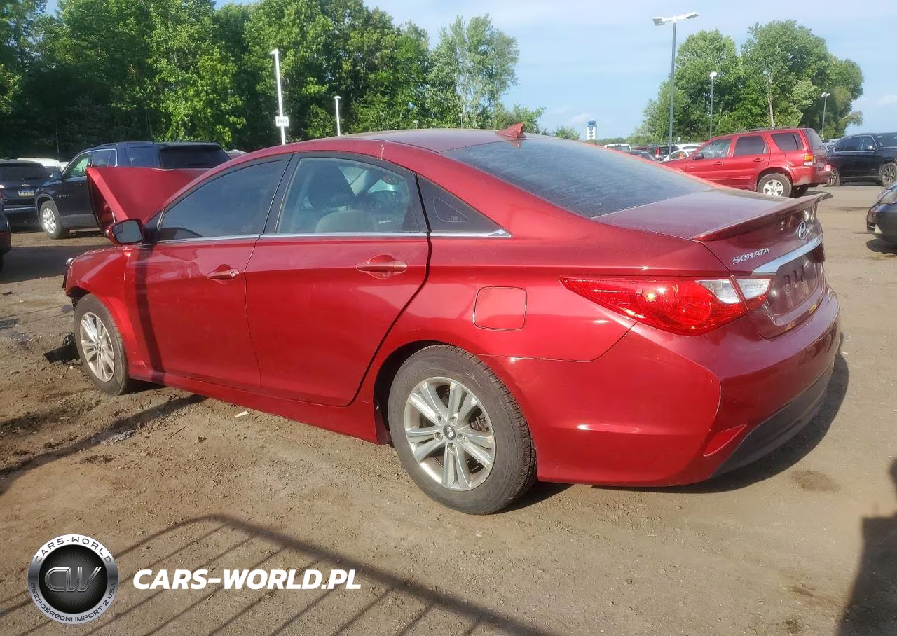 2014 Hyundai Sonata Gls VIN:5NPEB4AC1EH853002 - 2