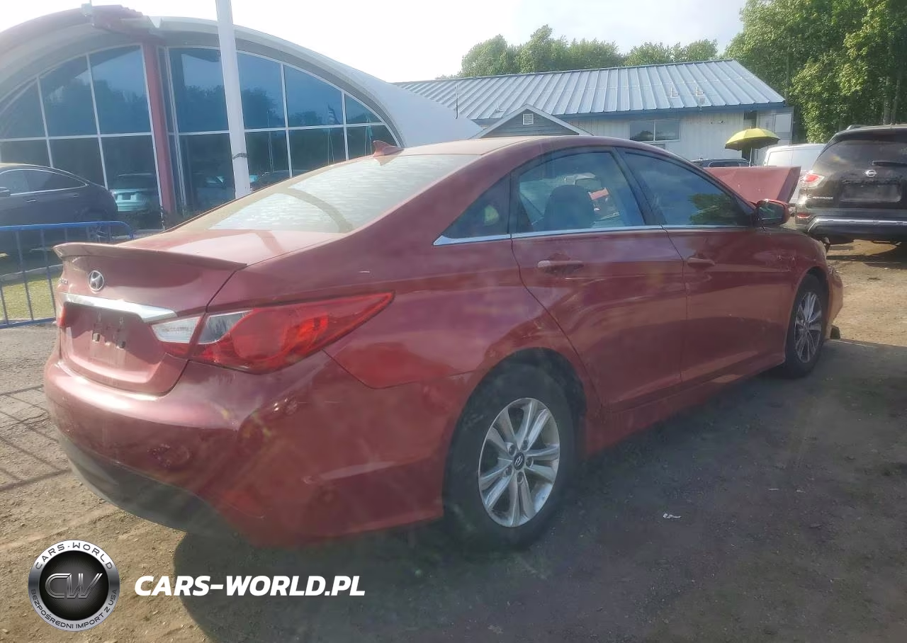 2014 Hyundai Sonata Gls VIN:5NPEB4AC1EH853002 - 3