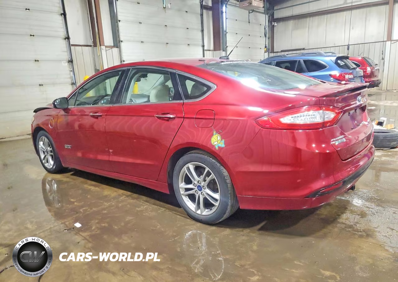 2016 Ford Fusion Titanium Phev VIN:3FA6P0SU7GR288184 - 2