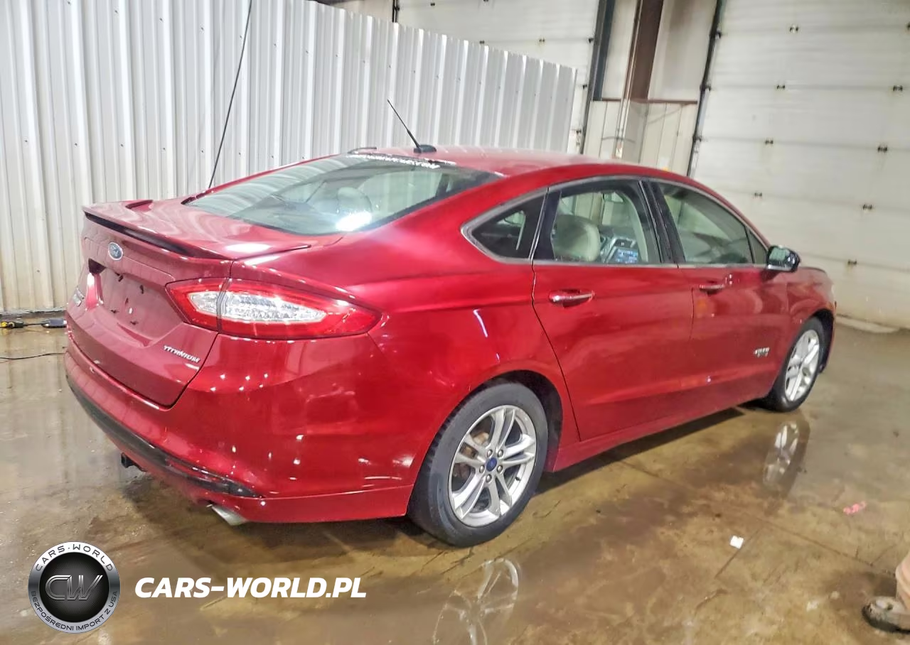 2016 Ford Fusion Titanium Phev VIN:3FA6P0SU7GR288184 - 3