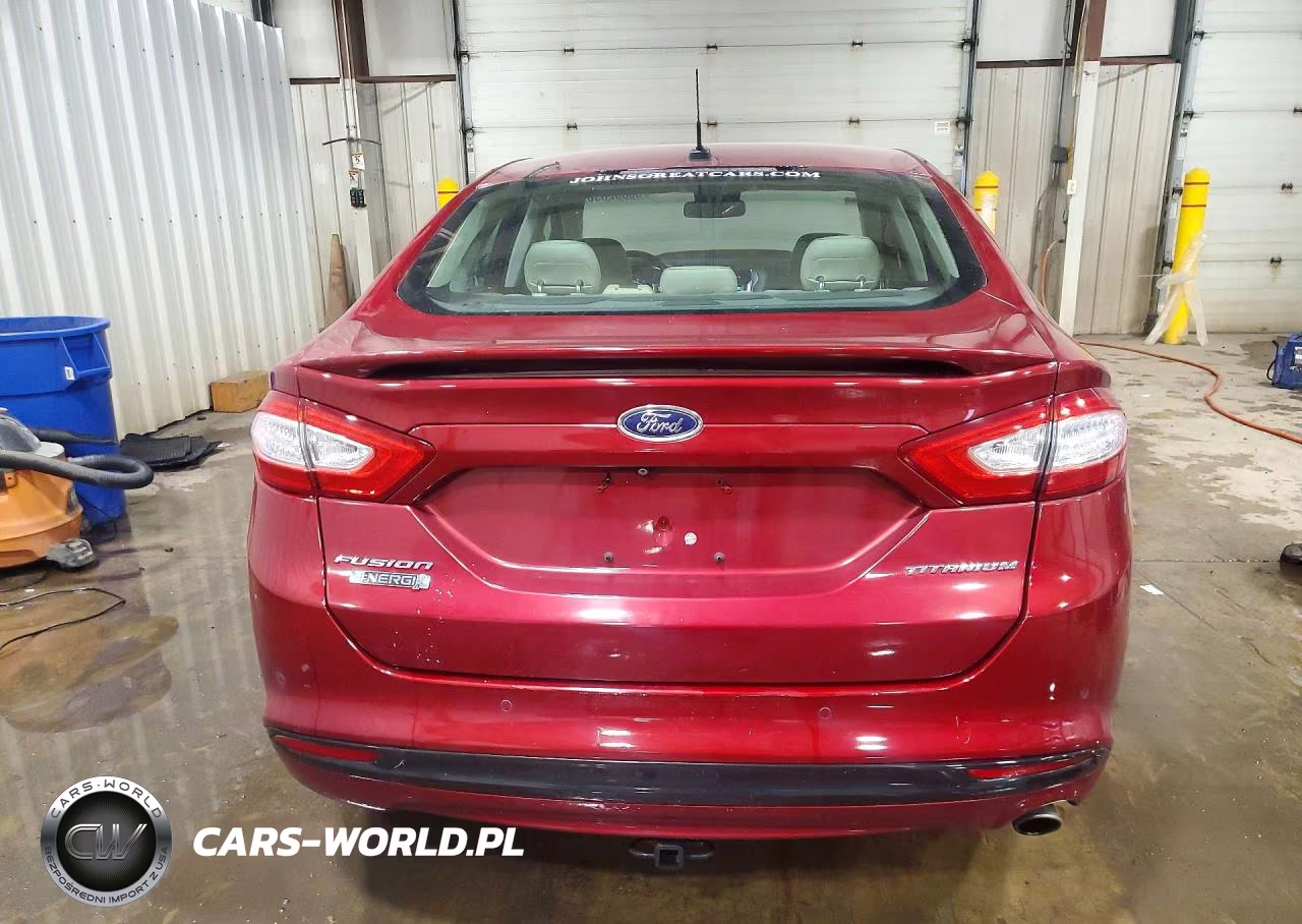 2016 Ford Fusion Titanium Phev VIN:3FA6P0SU7GR288184 - 6