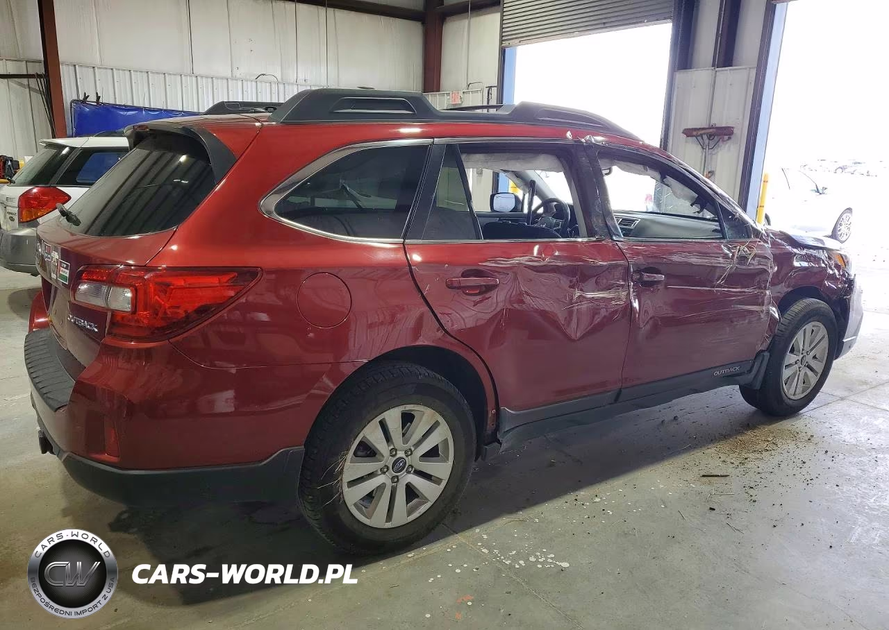 2015 Subaru Outback 2.5I Premium VIN:4S4BSBEC4F3360201 - 3
