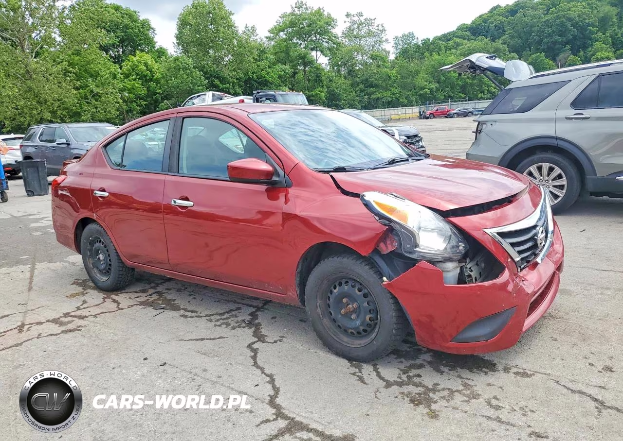 2019 Nissan Versa Sv VIN:3N1CN7AP4KL861760 - 4