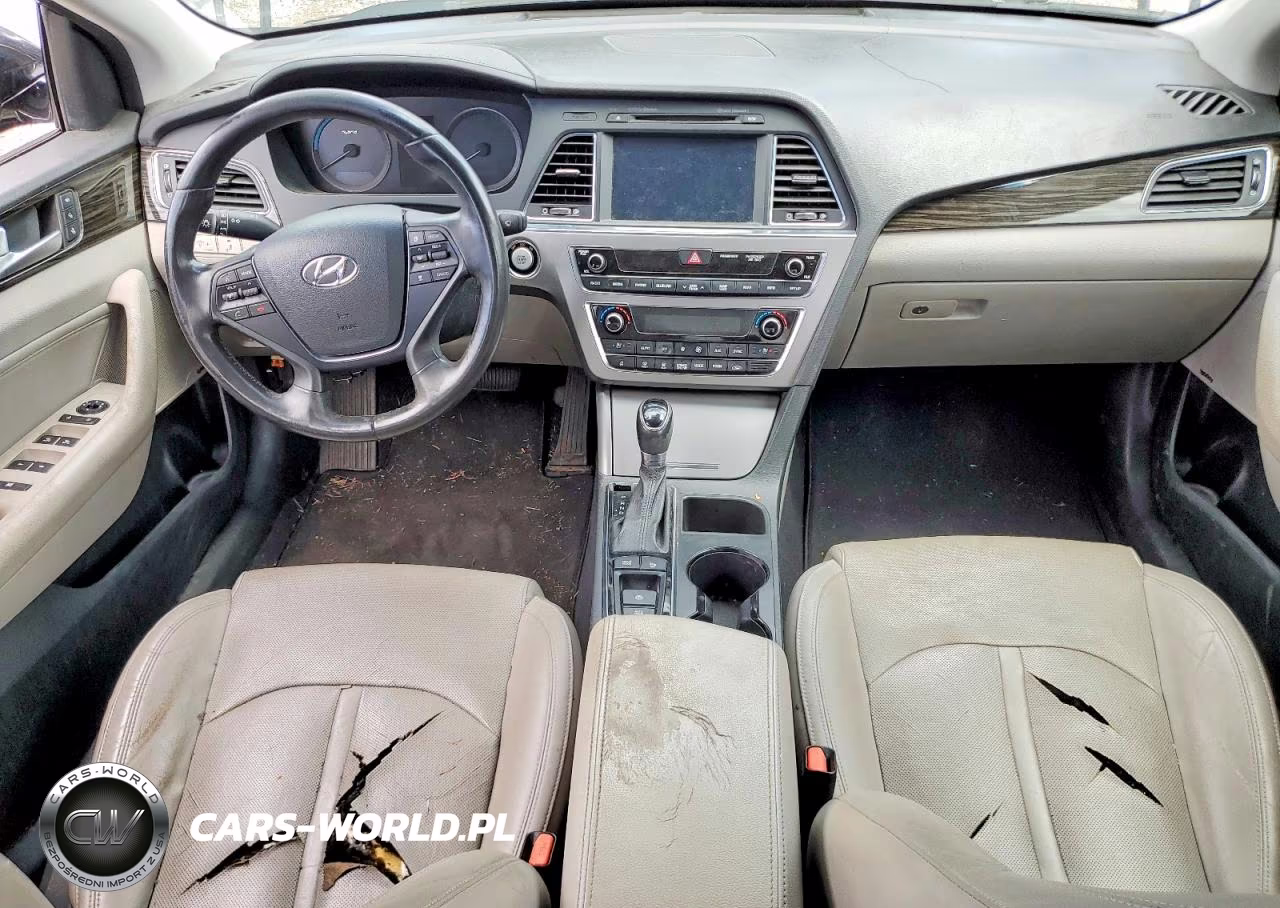 2016 Hyundai Sonata Hybrid Limited VIN:KMHE34L18GA009540 - 8