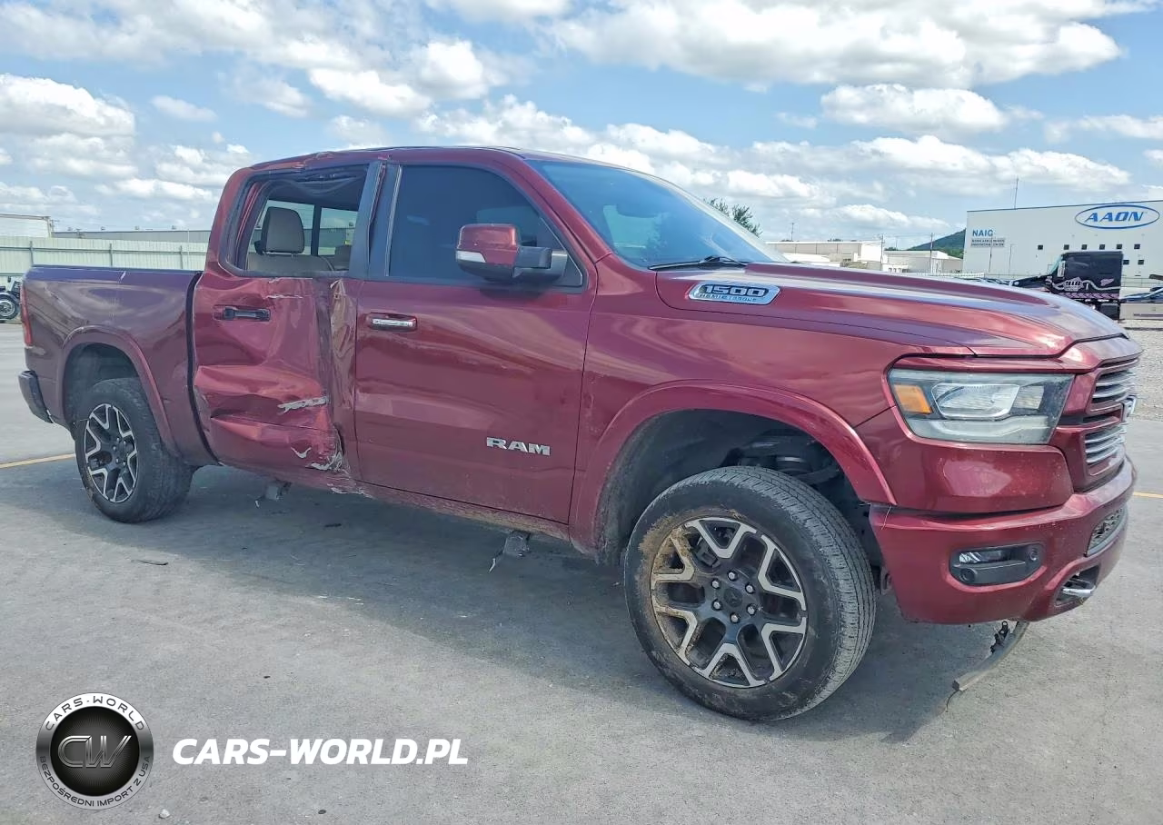 2021 Ram 1500 Laramie VIN:1C6SRFJT9MN682581 - 4
