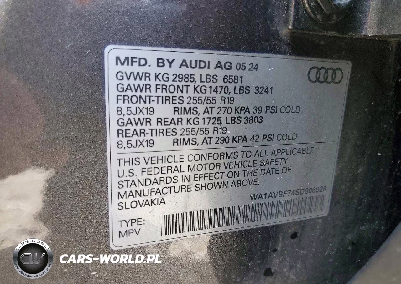 2025 Audi Q7 Premium VIN:WA1AVBF74SD006928 - 14