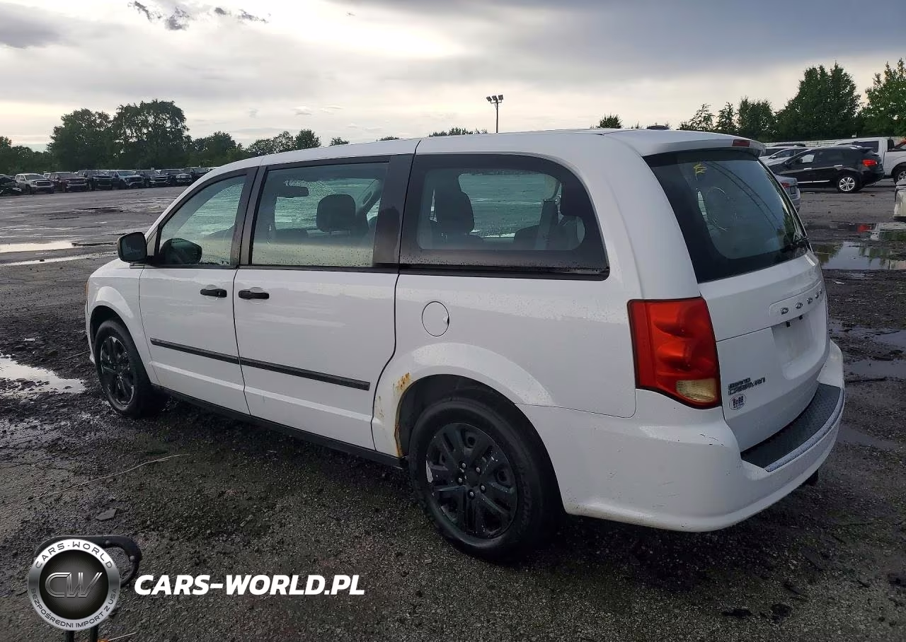 2015 Dodge Grand Caravan Se VIN:2C4RDGBG2FR512114 - 2