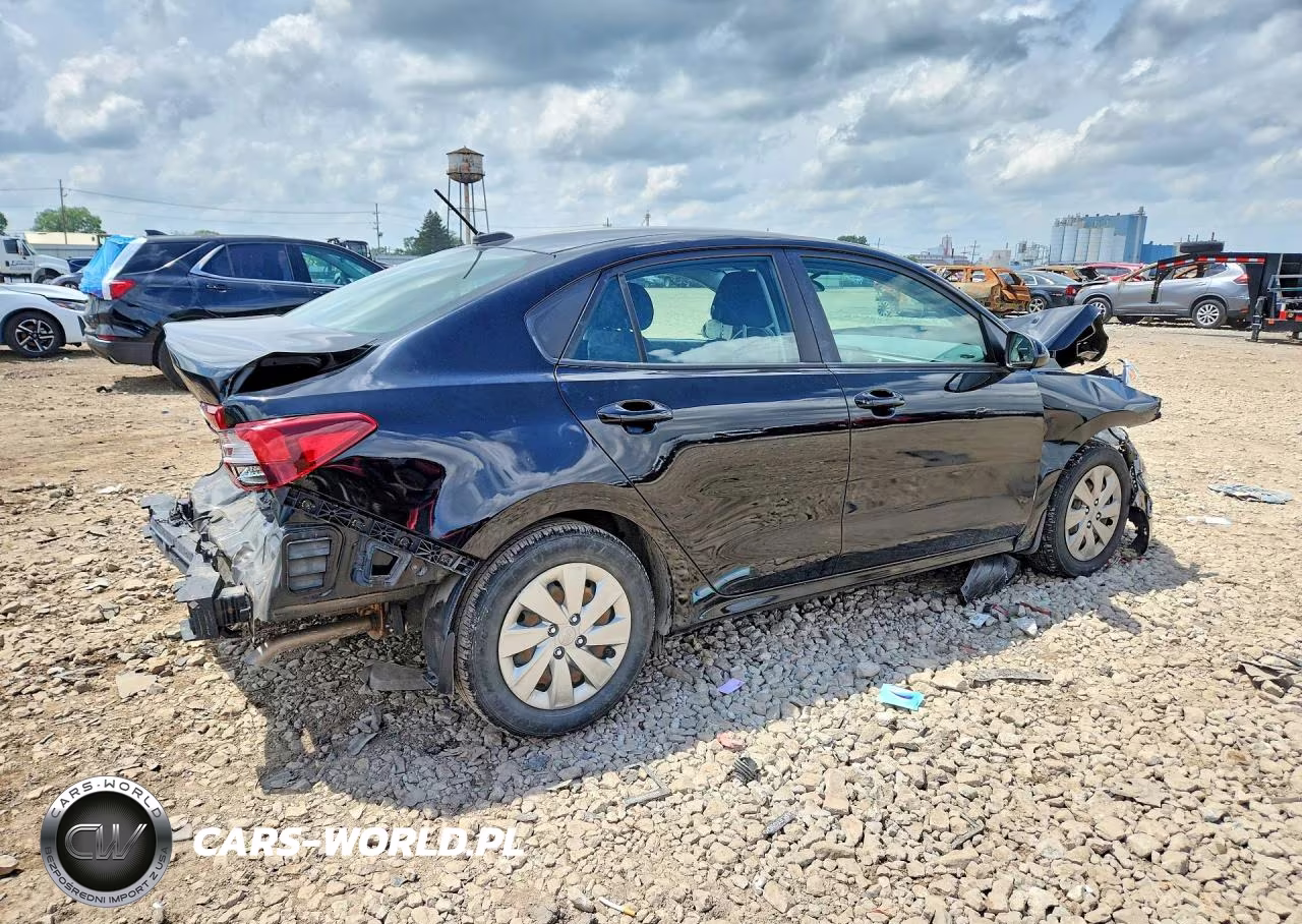 2020 Kia Rio Lx VIN:3KPA24AD7LE339177 - 3