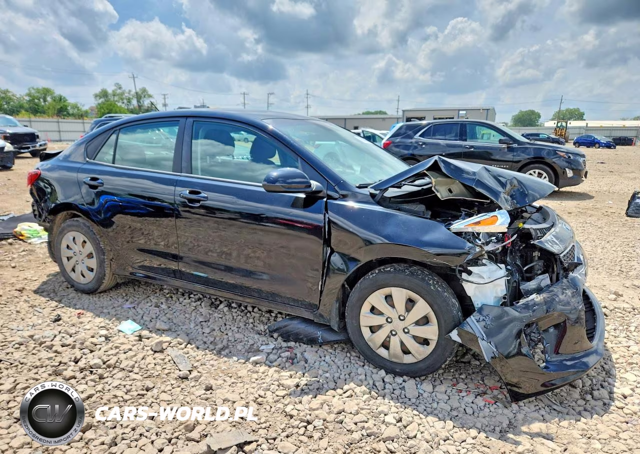 2020 Kia Rio Lx VIN:3KPA24AD7LE339177 - 4