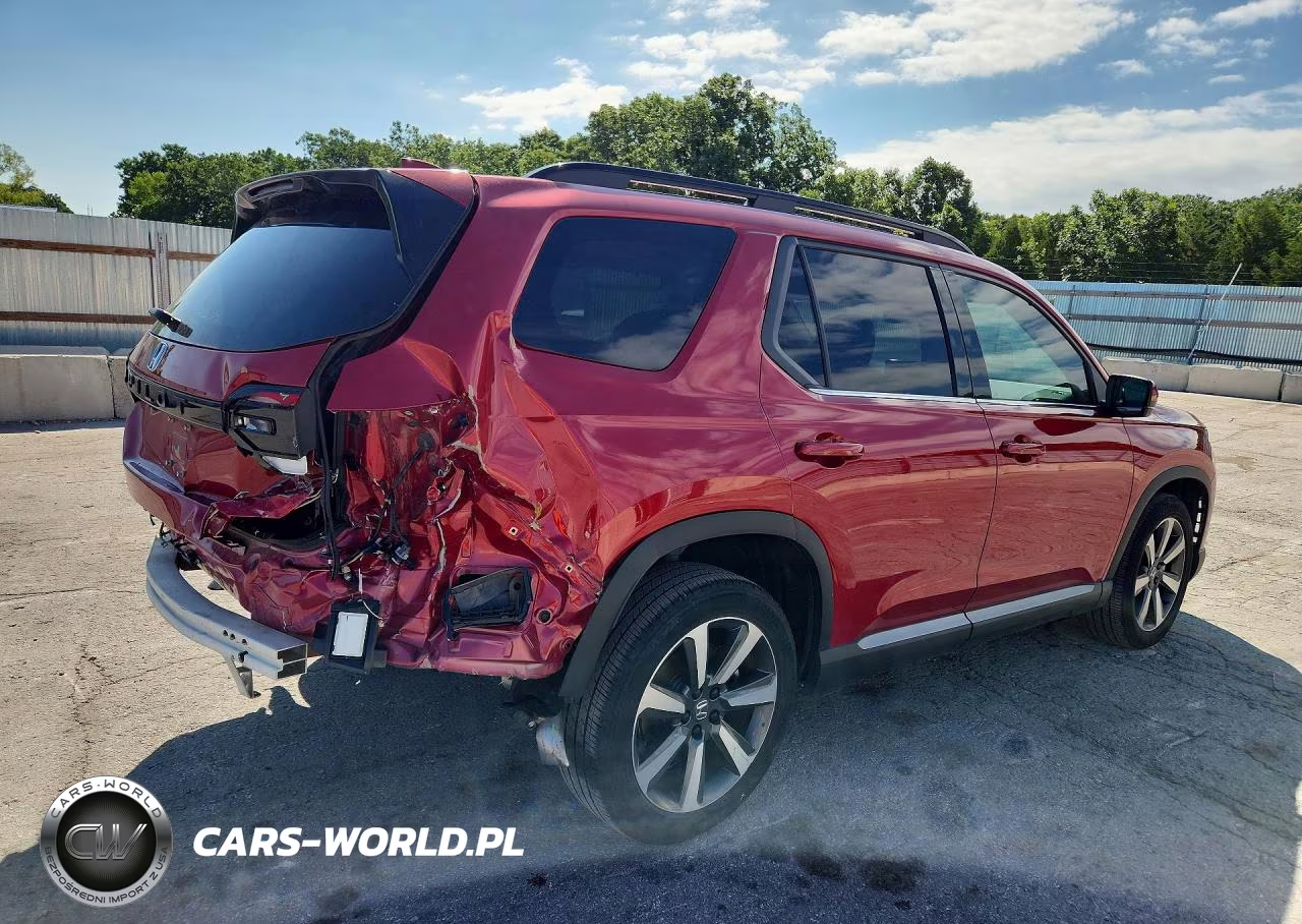 2024 Honda Pilot Touring VIN:5FNYG1H77RB023196 - 3