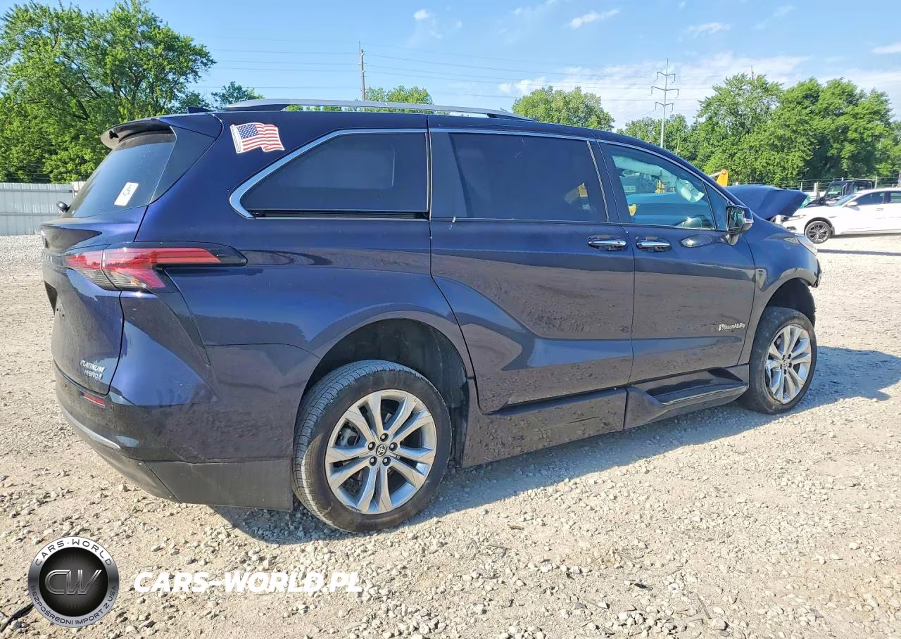 2023 Toyota Sienna Platinum 7-Passenger VIN:5TDERKEC0PS175415 - 3