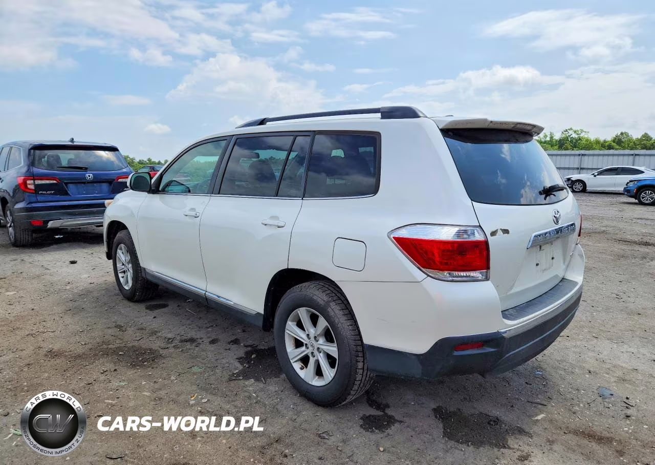 2012 Toyota Highlander Base VIN:5TDBK3EH1CS117350 - 2