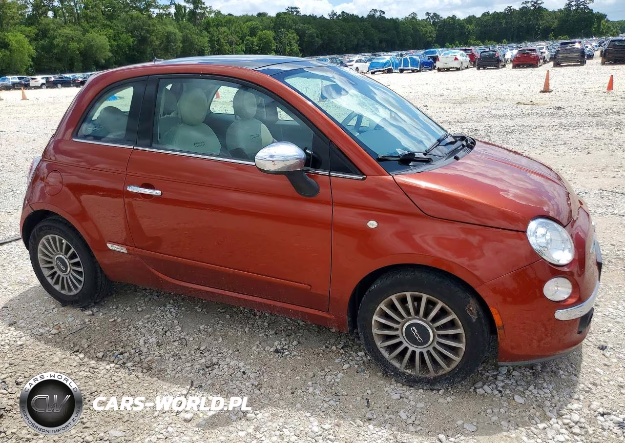 2012 Fiat 500 Lounge VIN:3C3CFFCR4CT233870 - 4