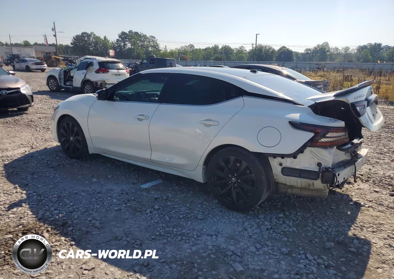 2021 Nissan Maxima Sr VIN:1N4AA6EV0MC510514 - 2