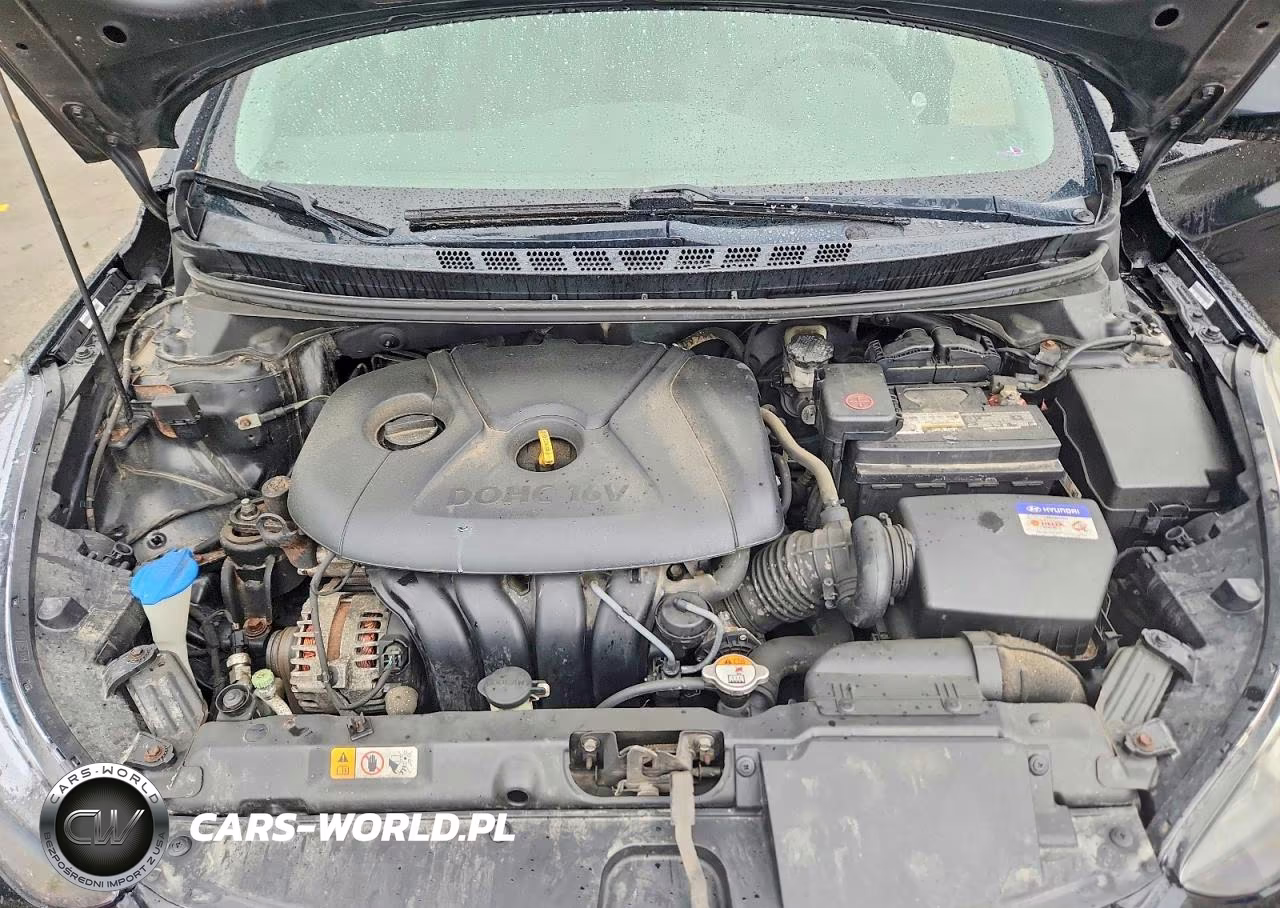 2014 Hyundai Elantra Se VIN:KMHDH4AE6EU057083 - 11