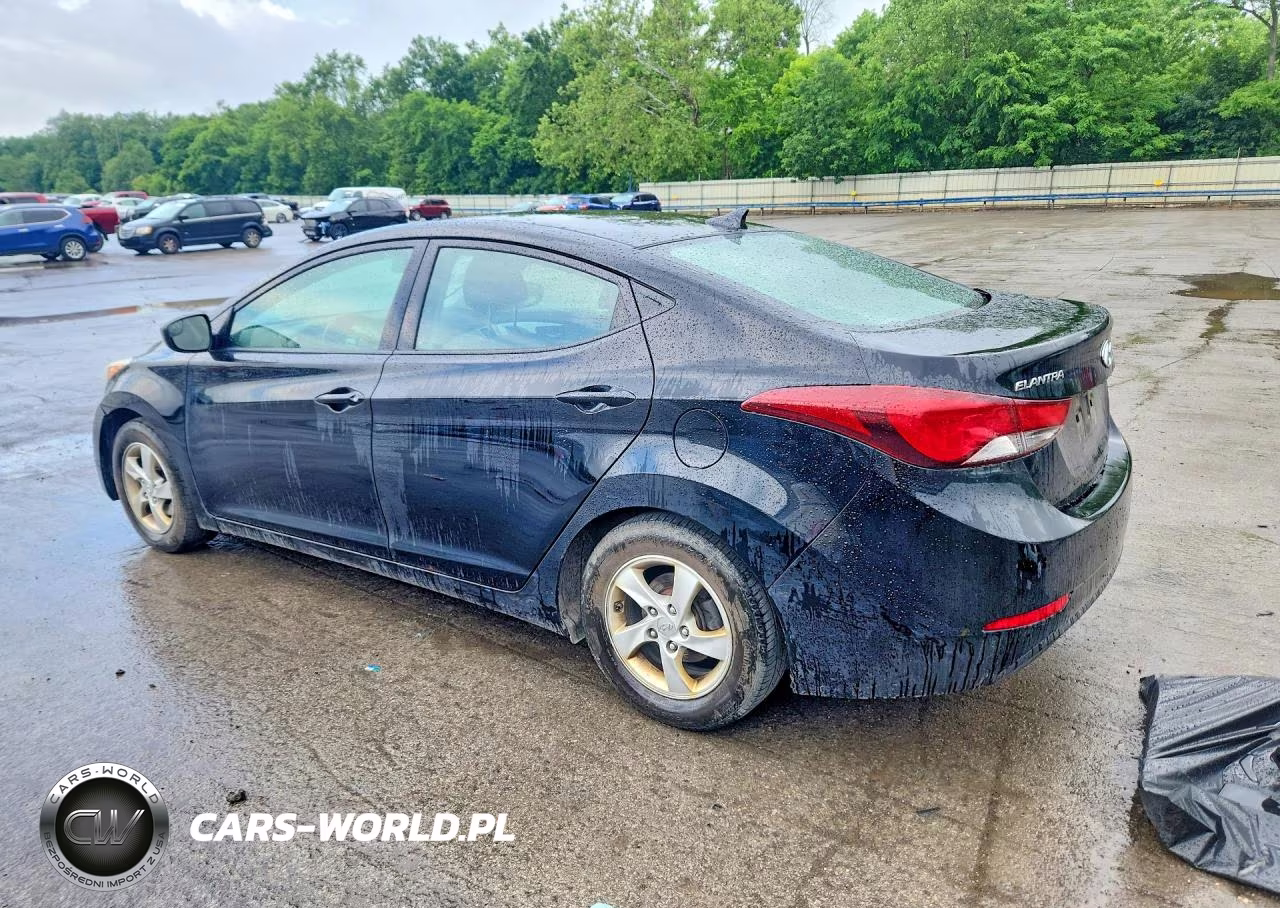 2014 Hyundai Elantra Se VIN:KMHDH4AE6EU057083 - 2