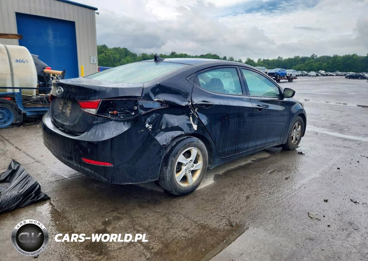2014 Hyundai Elantra Se VIN:KMHDH4AE6EU057083 - 3