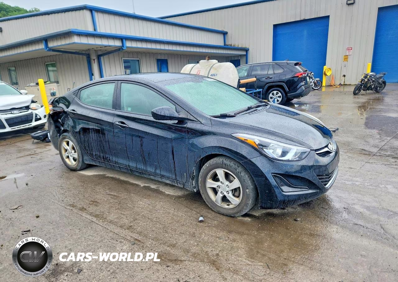 2014 Hyundai Elantra Se VIN:KMHDH4AE6EU057083 - 4