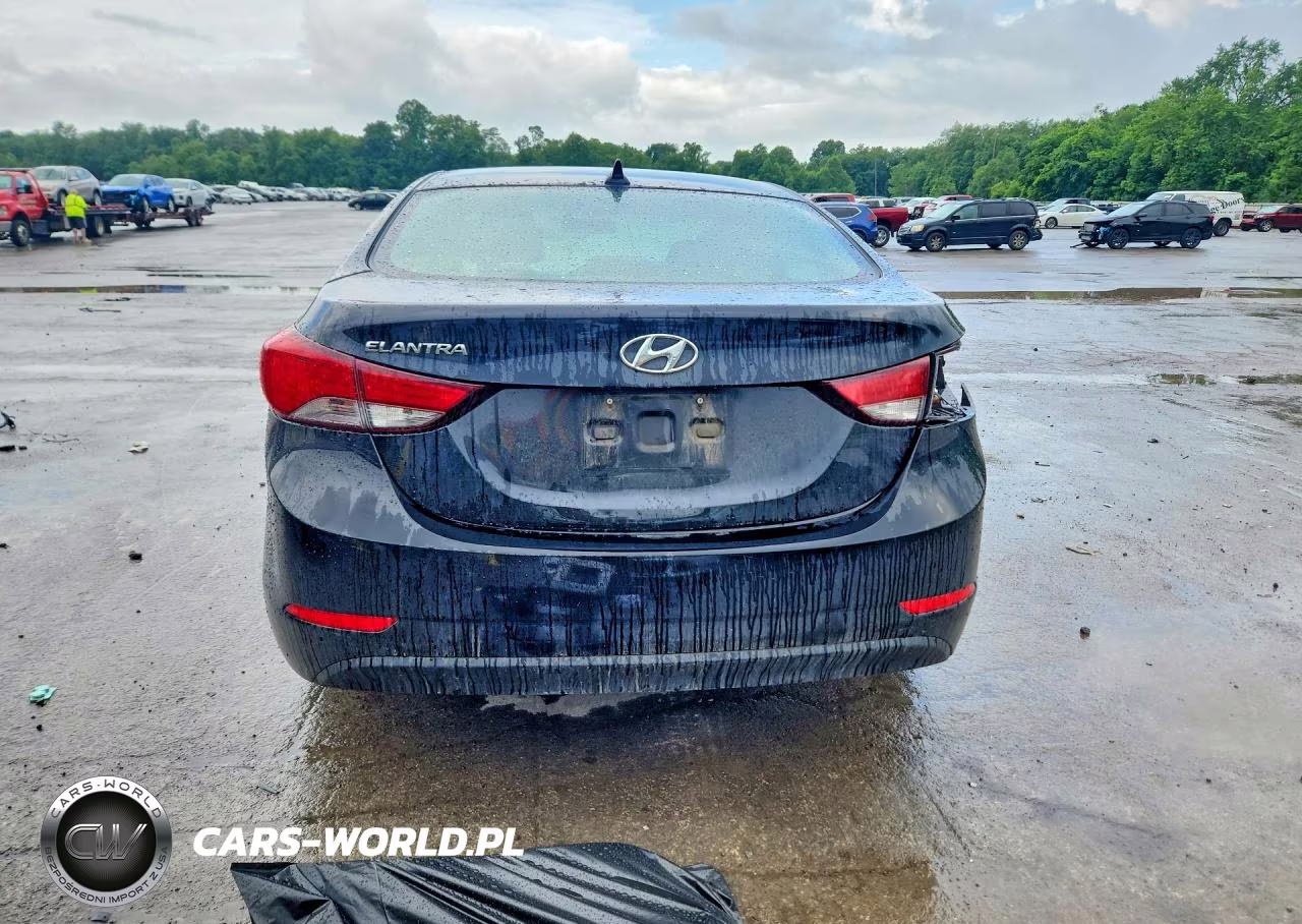 2014 Hyundai Elantra Se VIN:KMHDH4AE6EU057083 - 6