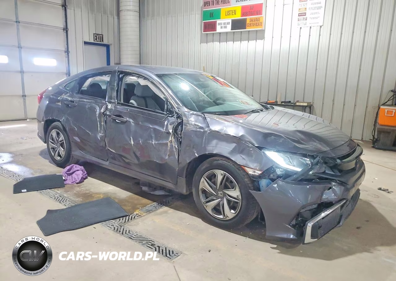 2019 Honda Civic Lx VIN:2HGFC2F60KH538366 - 4