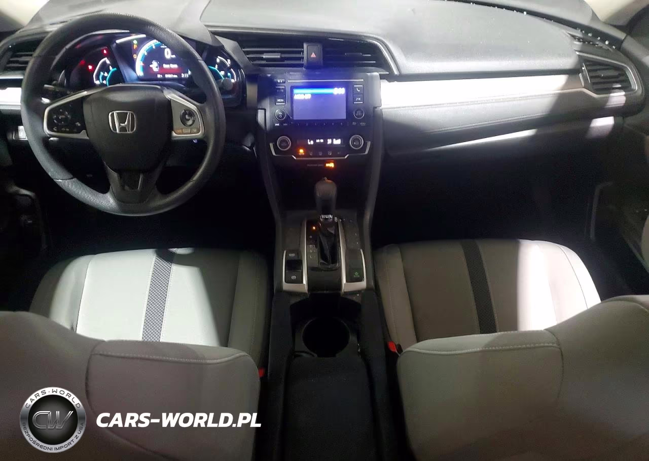 2019 Honda Civic Lx VIN:2HGFC2F60KH538366 - 8