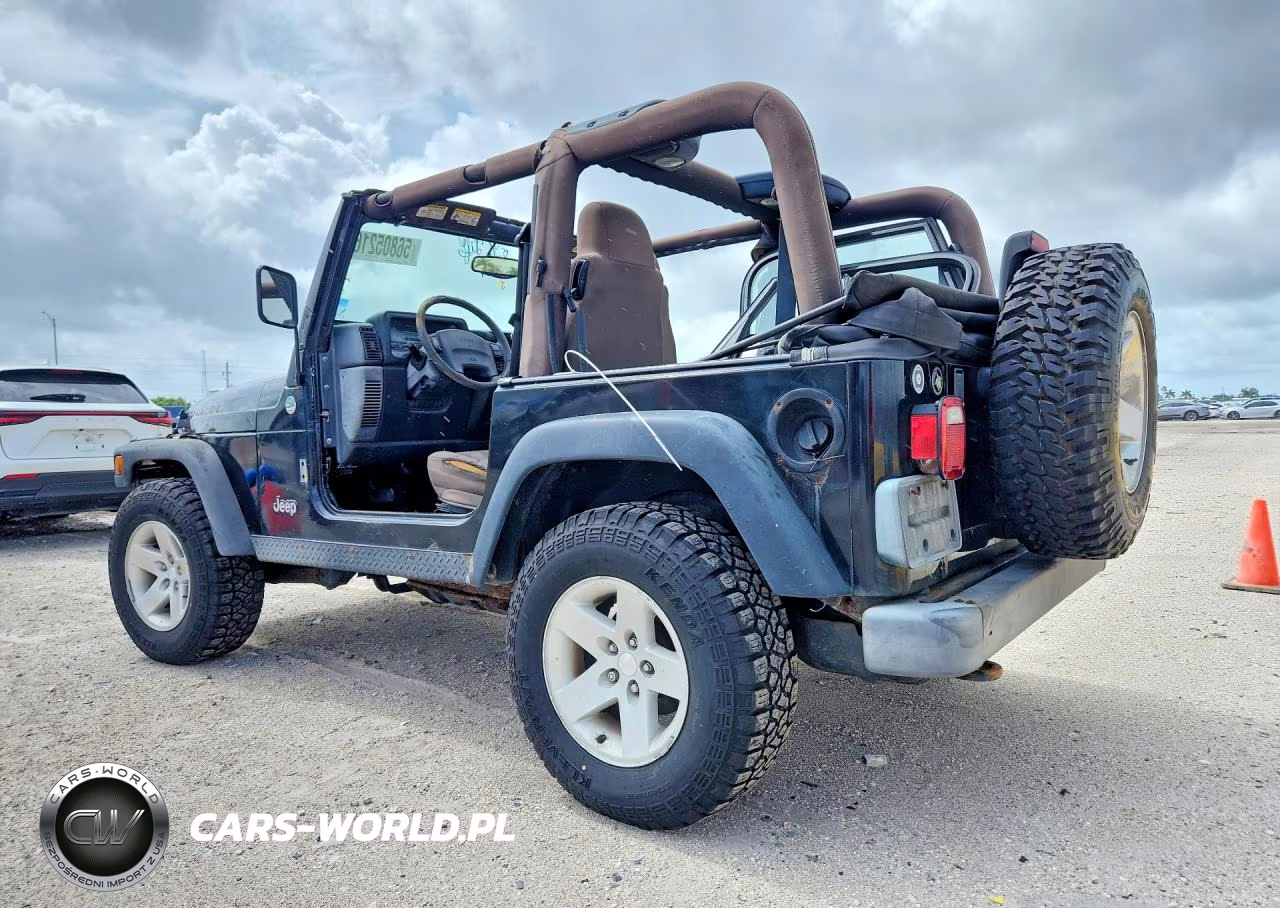 2004 Jeep Wrangler - Tj Rubicon VIN:1J4FA69S44P728717 - 2