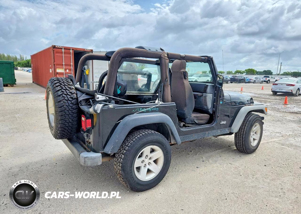 2004 Jeep Wrangler - Tj Rubicon VIN:1J4FA69S44P728717 - 3
