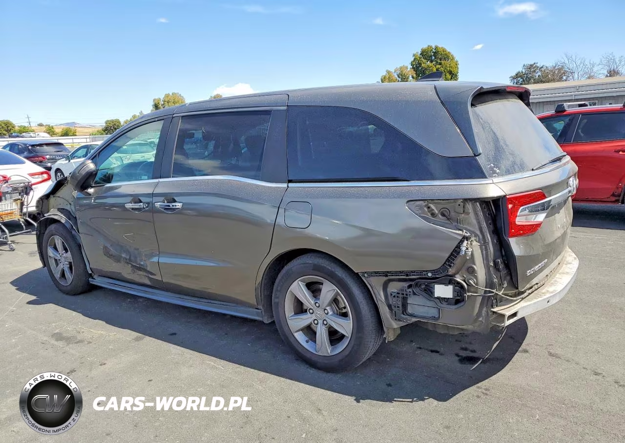 2018 Honda Odyssey Exl VIN:5FNRL6H70JB095343 - 2