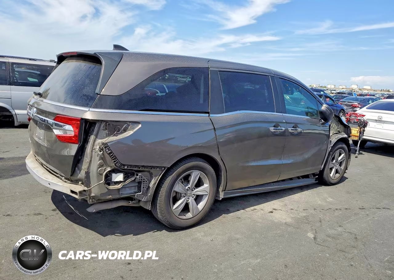 2018 Honda Odyssey Exl VIN:5FNRL6H70JB095343 - 3