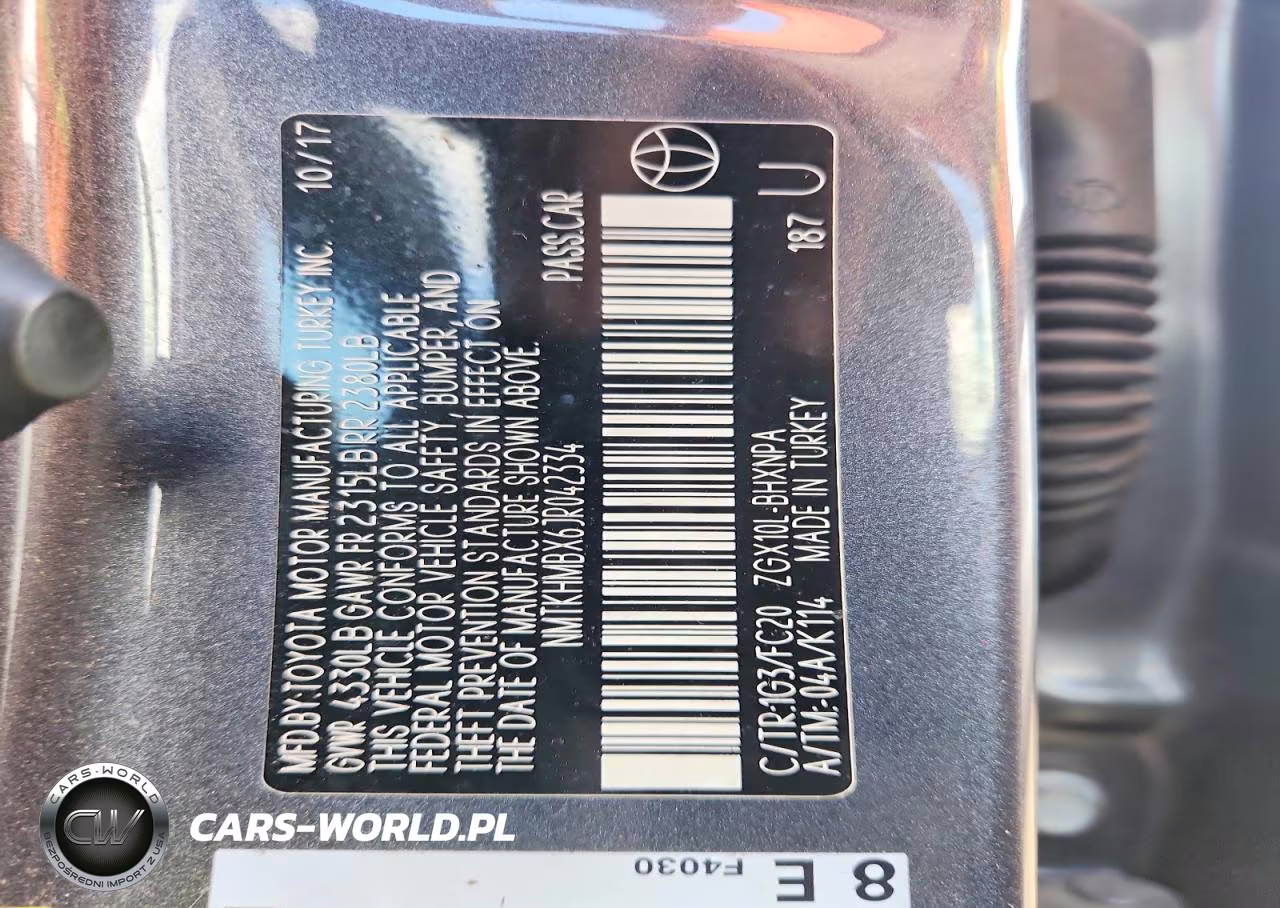 2018 Toyota C-Hr Xle VIN:NMTKHMBX6JR042334 - 13