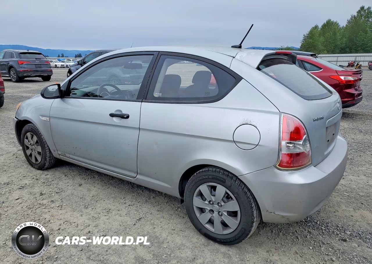 2008 Hyundai Accent Gs VIN:KMHCM36CX8U077527 - 2