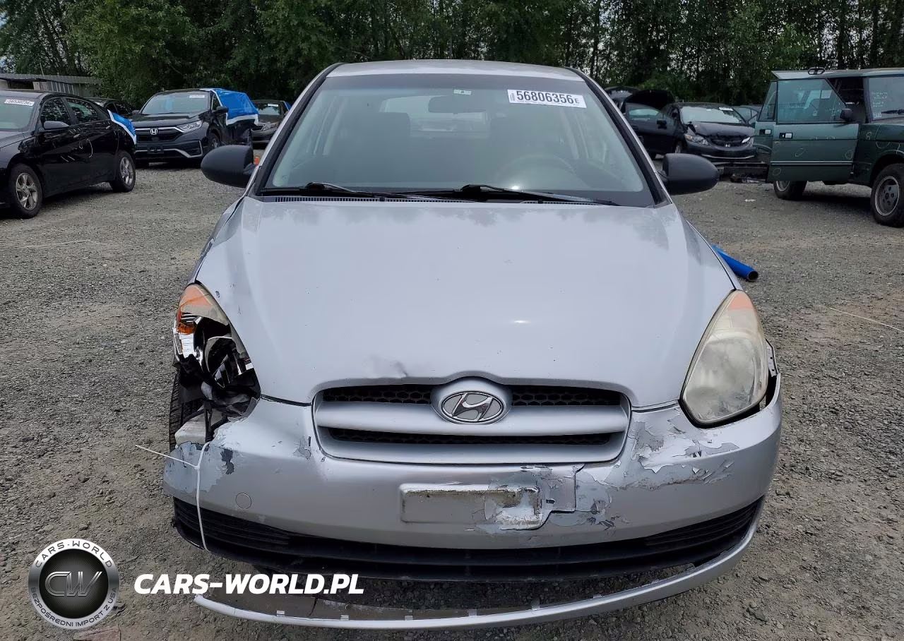 2008 Hyundai Accent Gs VIN:KMHCM36CX8U077527 - 5