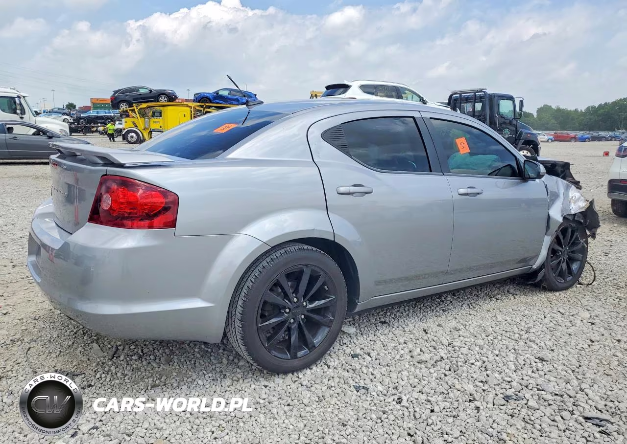 2014 Dodge Avenger Sxt VIN:1C3CDZCG0EN130518 - 3