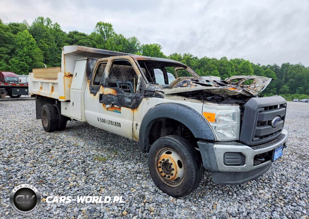 2015 Ford F550 Super Duty Dump Truck VIN:1FD0X5HY9FEA29197 - 4