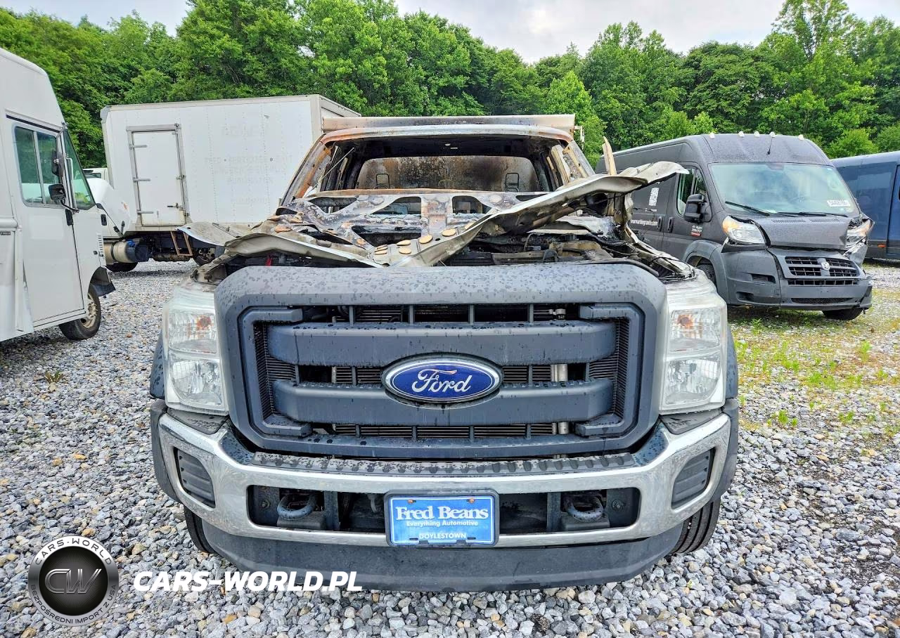 2015 Ford F550 Super Duty Dump Truck VIN:1FD0X5HY9FEA29197 - 5