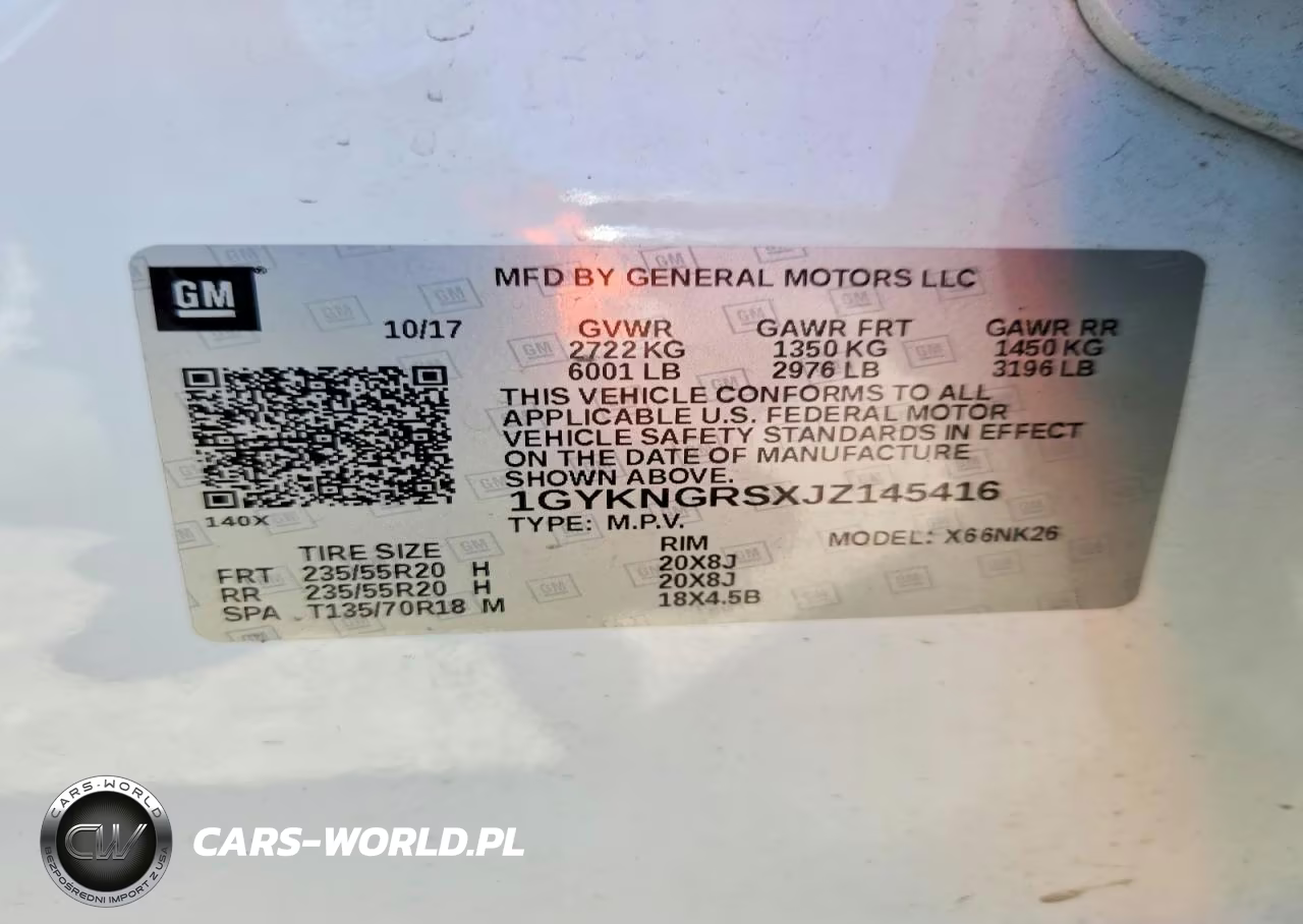 2018 Cadillac Xt5 Platinum VIN:1GYKNGRSXJZ145416 - 12