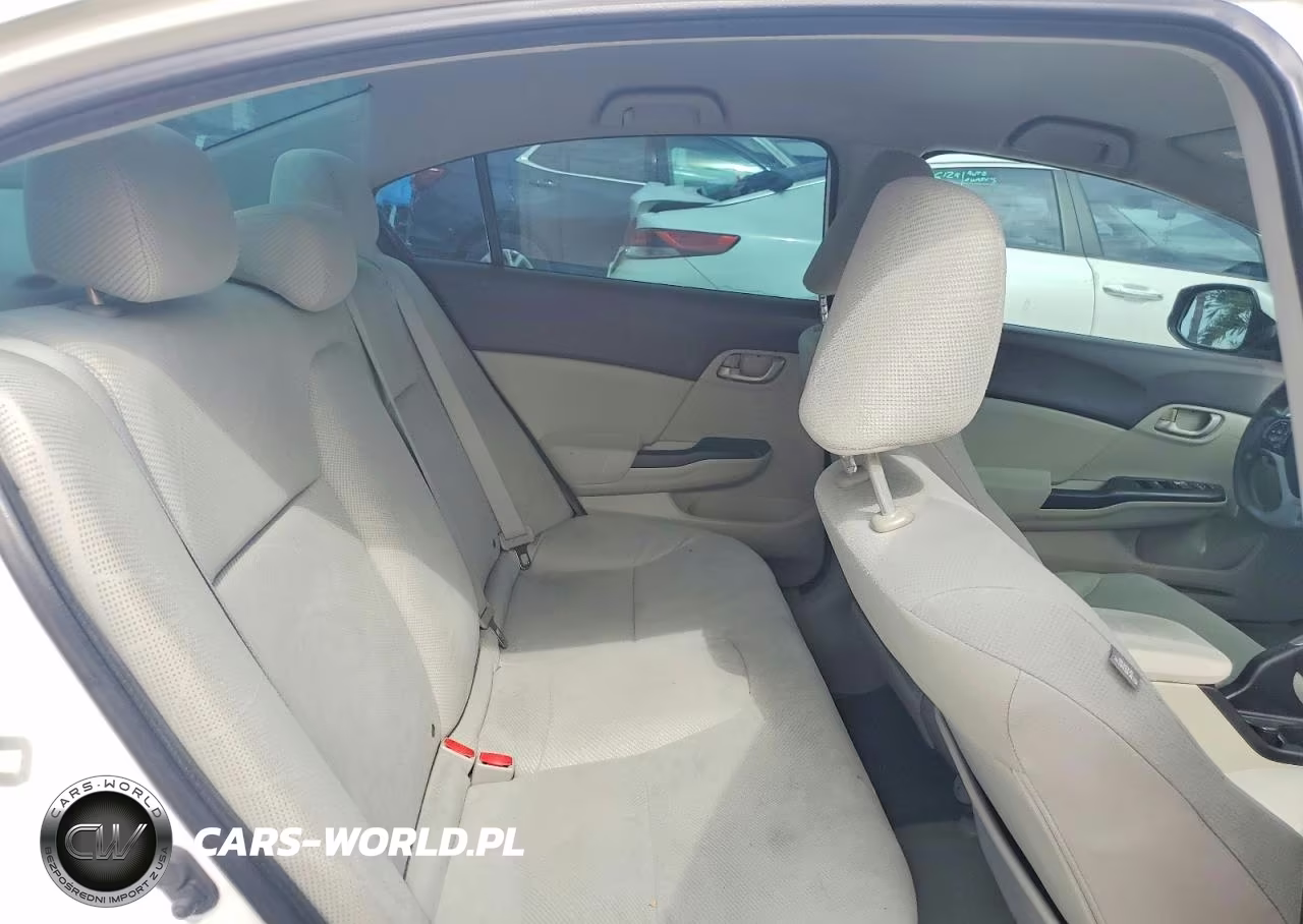 2012 Honda Civic Lx VIN:19XFB2F58CE054628 - 10